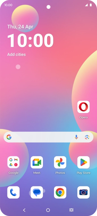 When the phone is turned on, you can always see the battery power level. The larger the coloured section of the battery icon, the more remaining battery power.