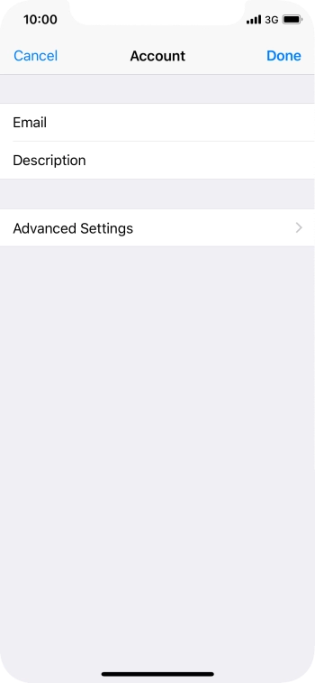 Press Advanced Settings.
